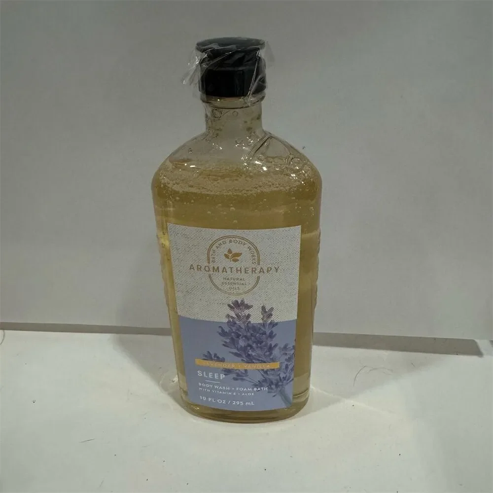 Bath & Body Works Lavender Vanilla Aromatherapy Body Wash 10 oz